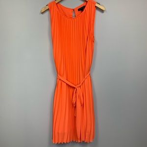 Banana Republic | Coral Pleated Dress | Size 10